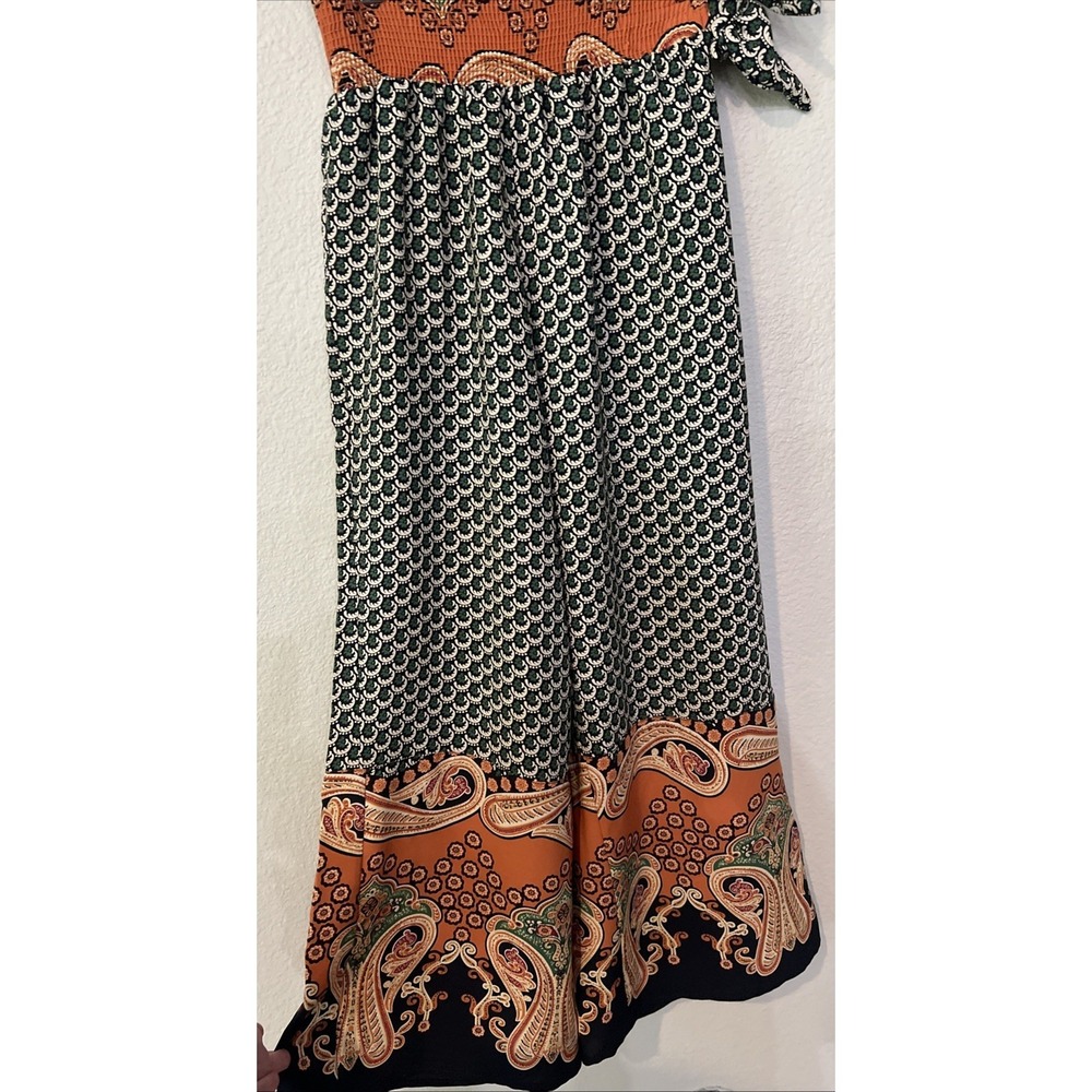 Painted Threads Juniors MULTICOLOR Geometric Print Elastic Wst Palazzo Pants XS